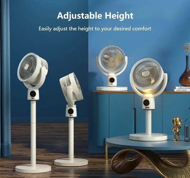 Charging Rotatable Fan
