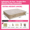 Inflatable Air Bed (Auto Pump) Double - Image 2